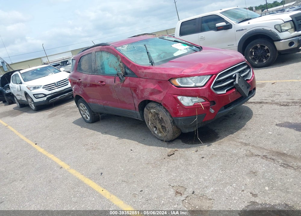 2018 FORD ECOSPORT SE VIN: MAJ3P1TE4JC219961