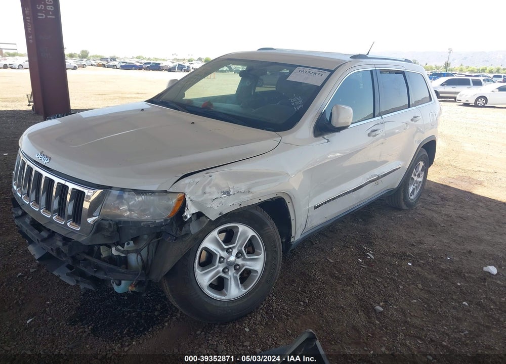 2012 JEEP GRAND CHEROKEE LAREDO VIN: 1C4RJFAG4CC173705