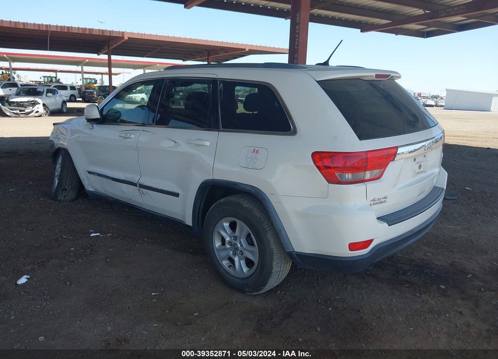 2012 JEEP GRAND CHEROKEE LAREDO VIN: 1C4RJFAG4CC173705