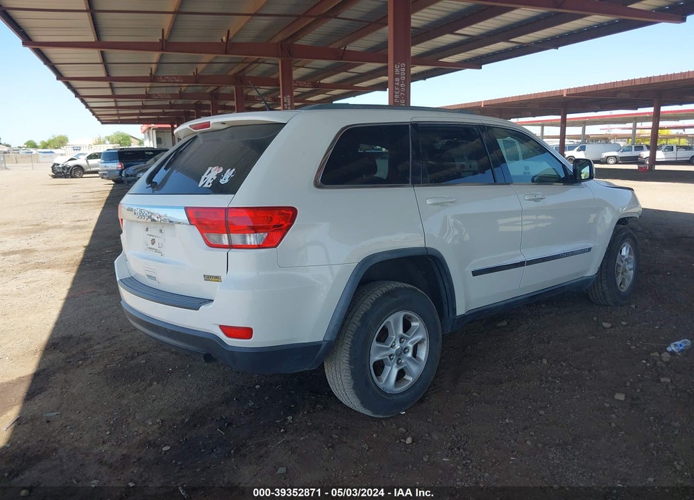 2012 JEEP GRAND CHEROKEE LAREDO VIN: 1C4RJFAG4CC173705