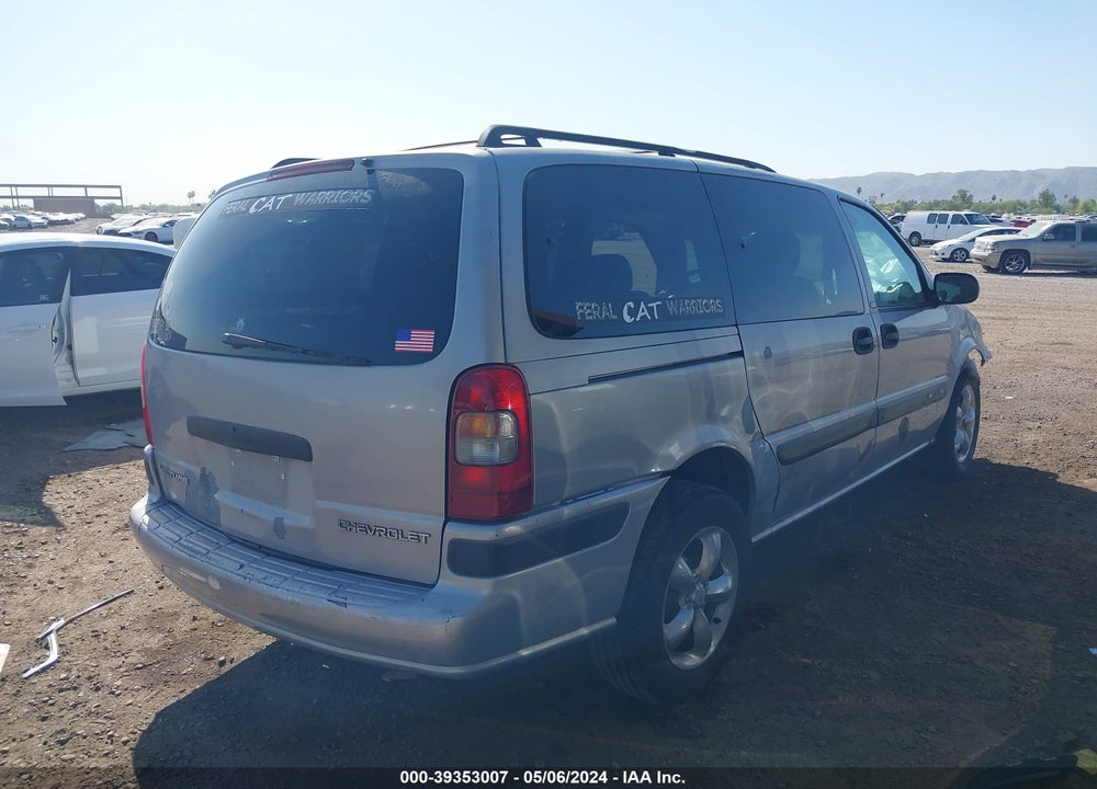 2001 CHEVROLET VENTURE LS VIN: 1GNDX03E51D133360