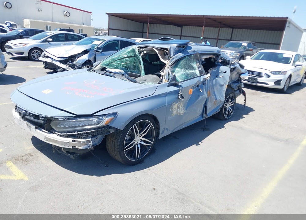 2021 HONDA ACCORD TOURING VIN: 1HGCV2F99MA003481