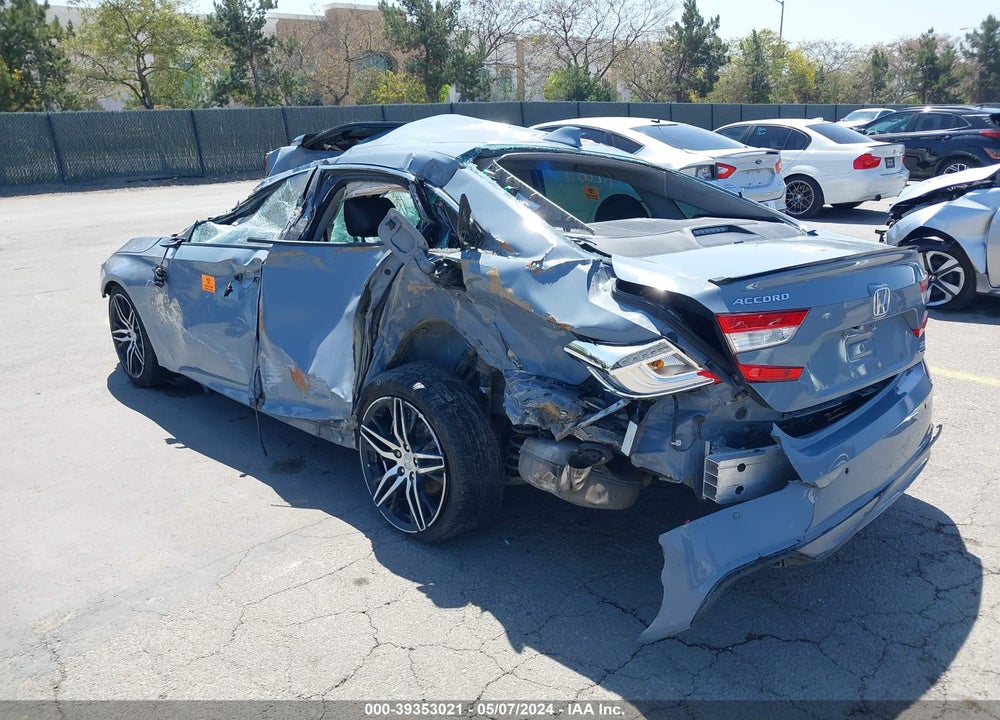 2021 HONDA ACCORD TOURING VIN: 1HGCV2F99MA003481