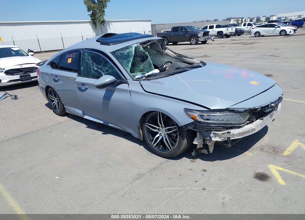 2021 HONDA ACCORD TOURING VIN: 1HGCV2F99MA003481