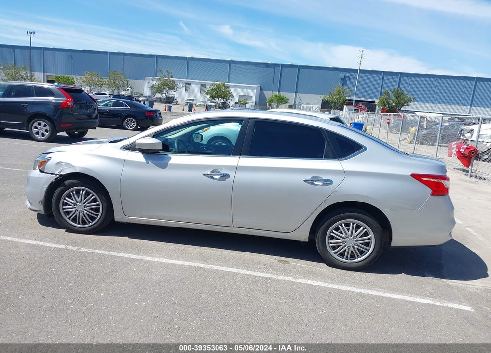 2017 NISSAN SENTRA SV VIN: 3N1AB7AP2HY269320