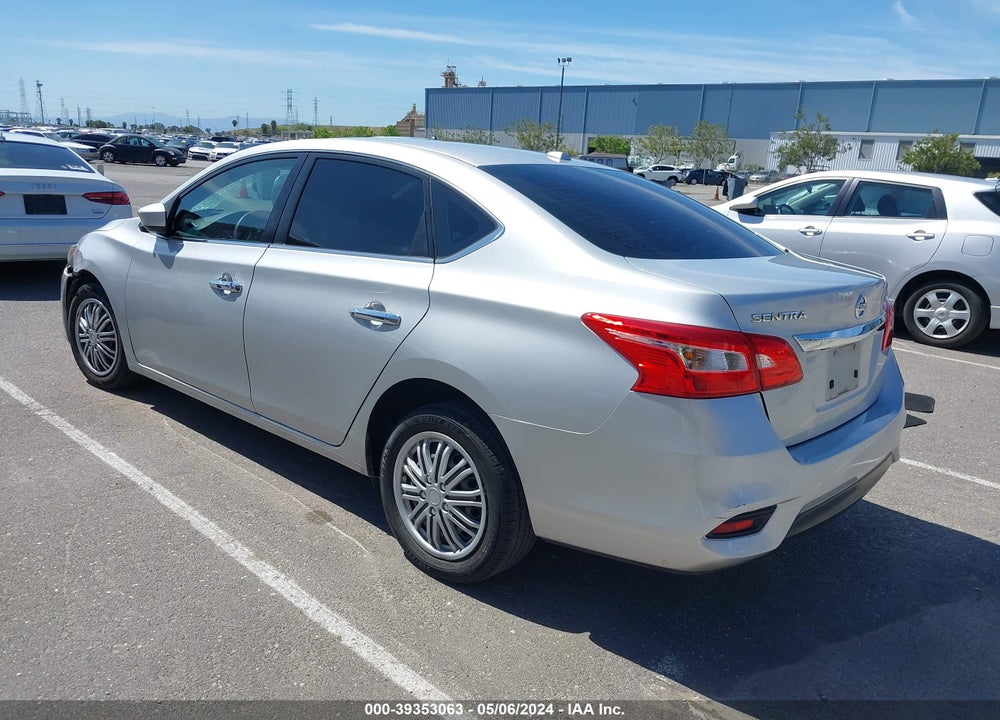 2017 NISSAN SENTRA SV VIN: 3N1AB7AP2HY269320