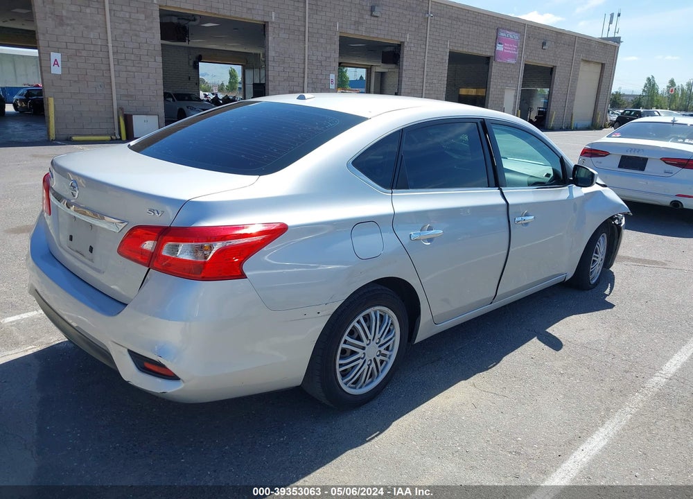 2017 NISSAN SENTRA SV VIN: 3N1AB7AP2HY269320