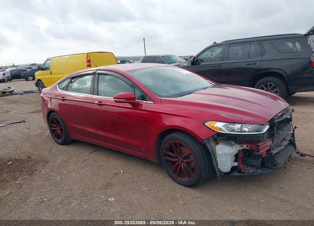 2014 FORD FUSION SE VIN: 1FA6P0HDXE5380932