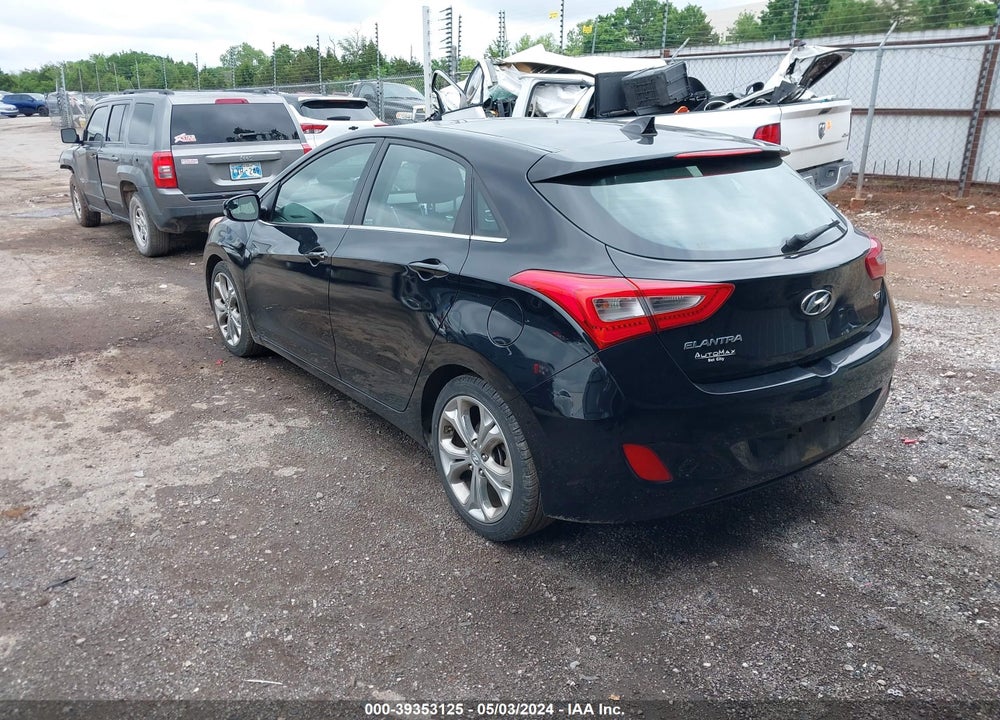 2014 HYUNDAI ELANTRA GT BASE W/BLUE VIN: KMHD35LH5EU177498