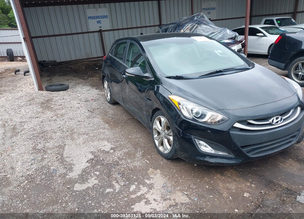 2014 HYUNDAI ELANTRA GT BASE W/BLUE VIN: KMHD35LH5EU177498