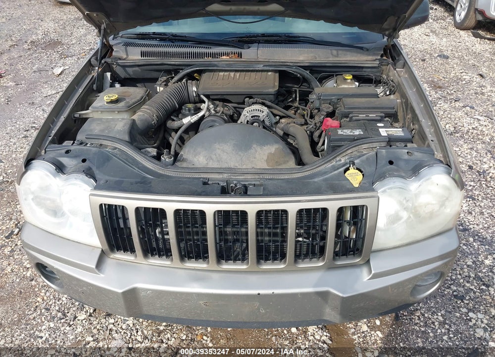 2005 JEEP GRAND CHEROKEE LAREDO VIN: 1J4GS48K15C726861