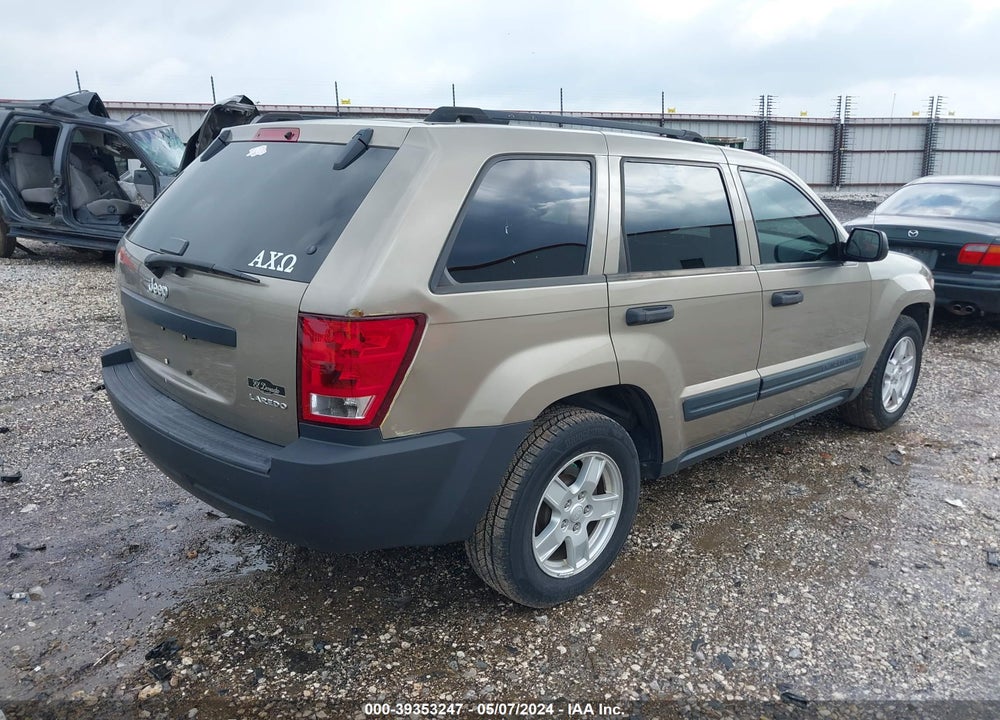 2005 JEEP GRAND CHEROKEE LAREDO VIN: 1J4GS48K15C726861