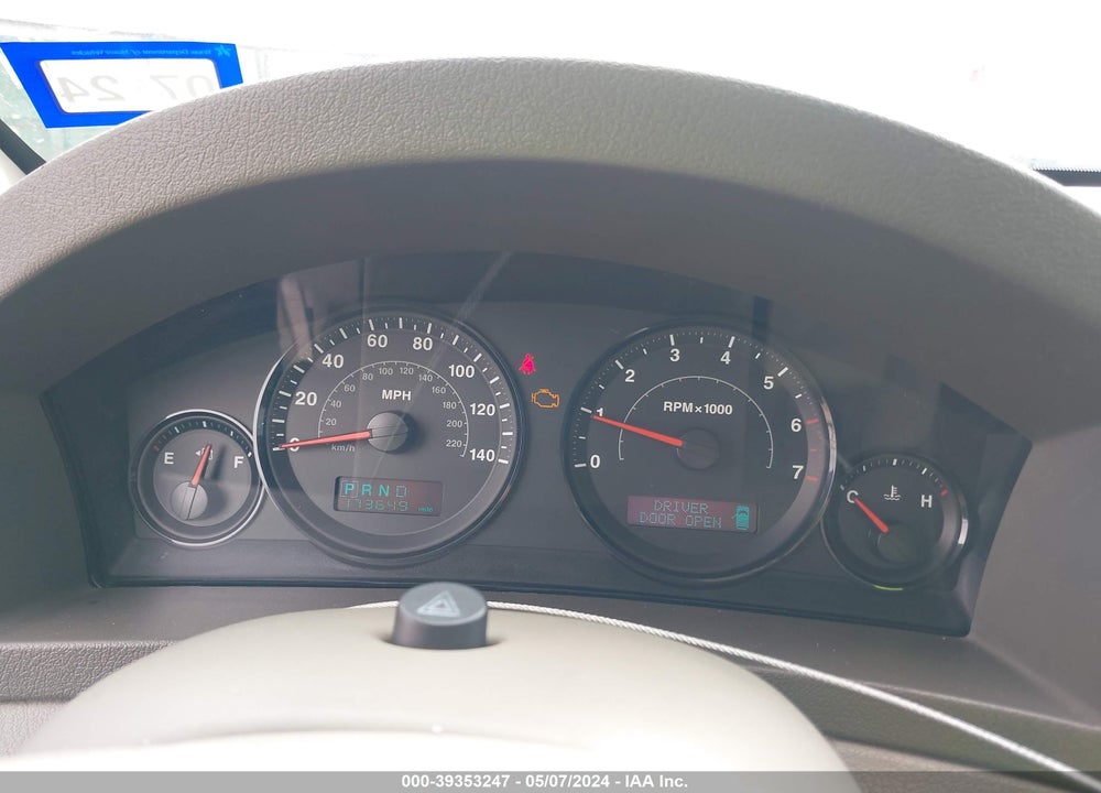 2005 JEEP GRAND CHEROKEE LAREDO VIN: 1J4GS48K15C726861
