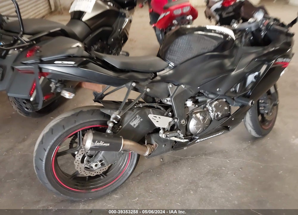2020 KAWASAKI ZX636 K VIN: JKBZXJH1XLA005815