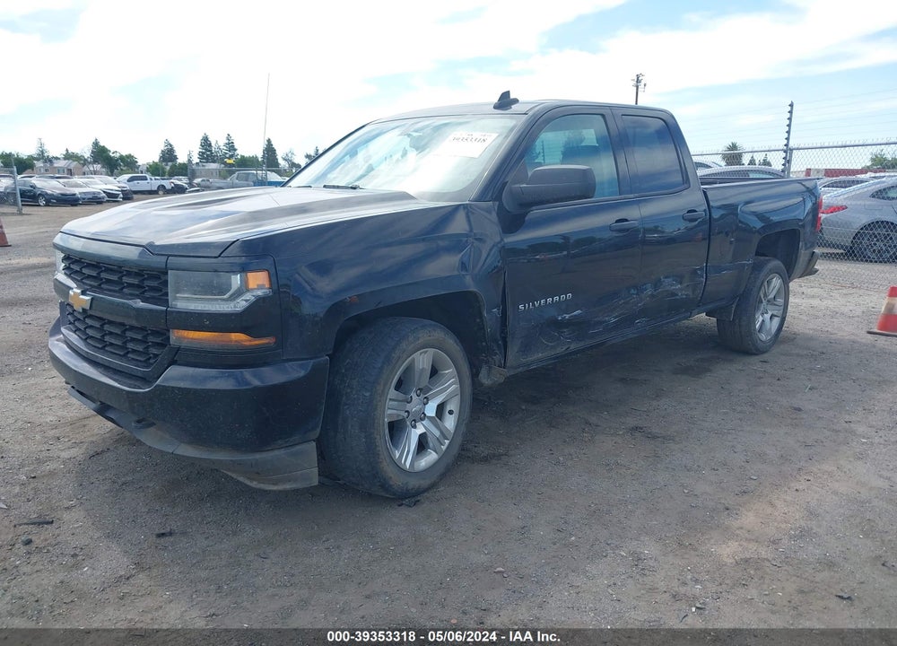 2018 CHEVROLET SILVERADO 1500 CUSTOM VIN: 1GCRCPEC9JZ254555