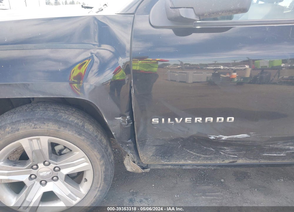 2018 CHEVROLET SILVERADO 1500 CUSTOM VIN: 1GCRCPEC9JZ254555