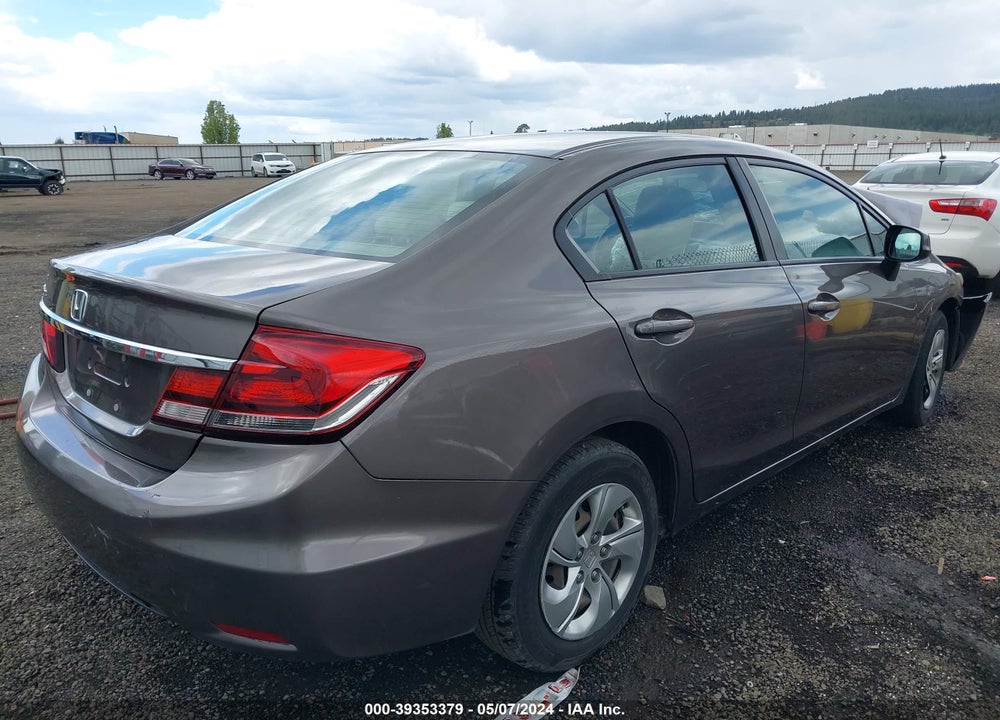 2013 HONDA CIVIC LX VIN: 2HGFB2F56DH588895