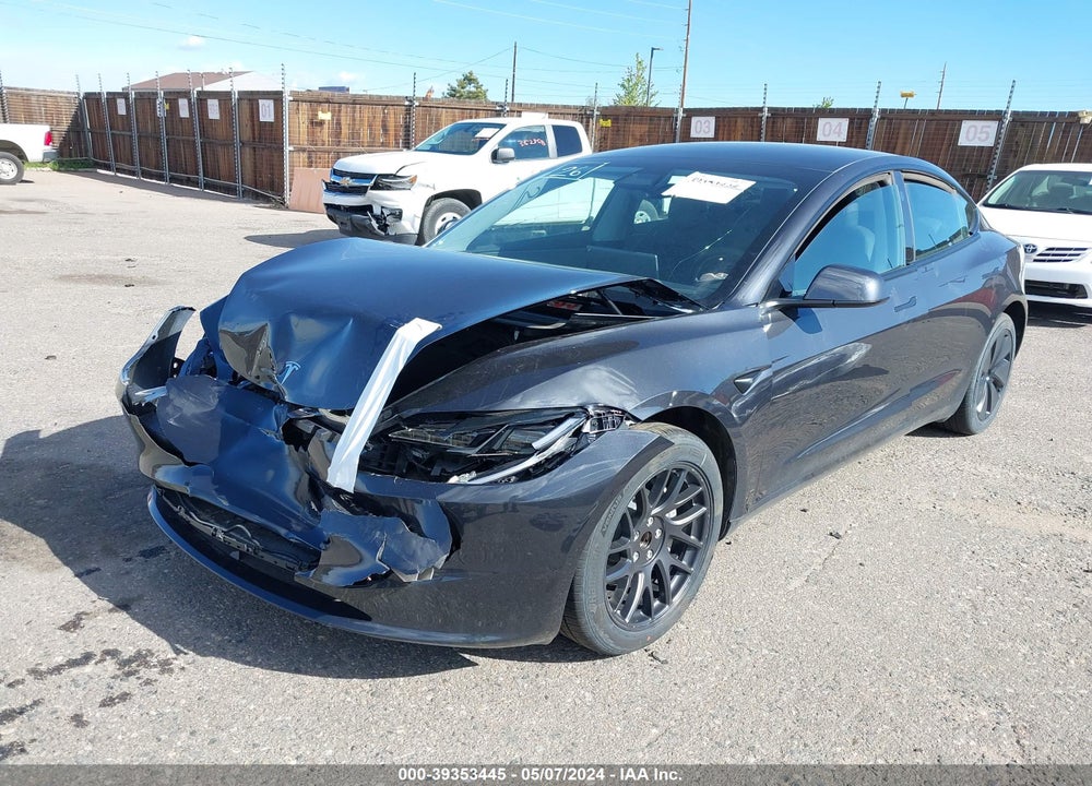 2024 TESLA MODEL 3 REAR-WHEEL DRIVE VIN: 5YJ3E1EA6RF722917