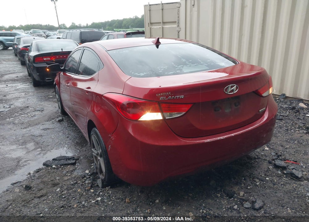 2012 HYUNDAI ELANTRA LIMITED (ULSAN PLANT) VIN: KMHDH4AE1CU332369