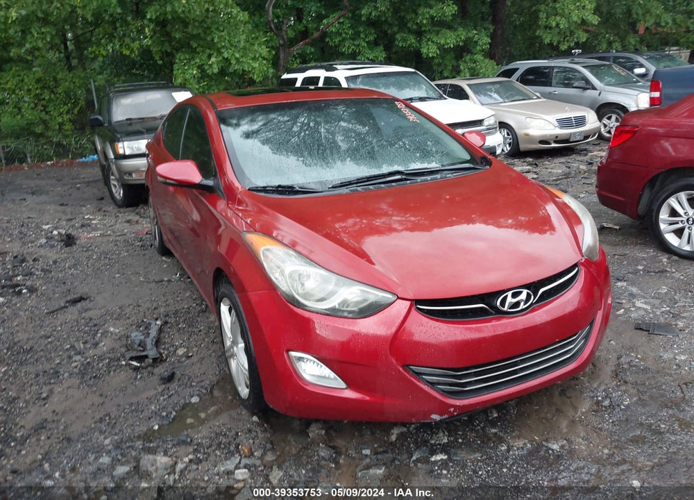 2012 HYUNDAI ELANTRA LIMITED (ULSAN PLANT) VIN: KMHDH4AE1CU332369