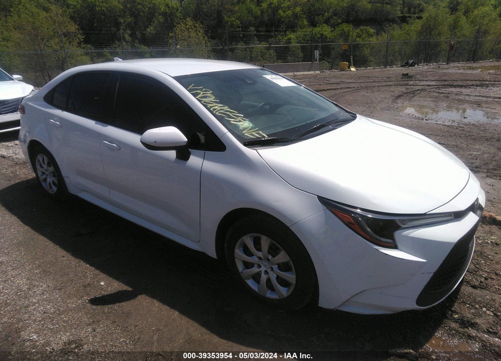 2020 TOYOTA COROLLA LE VIN: 5YFEPRAE3LP096572