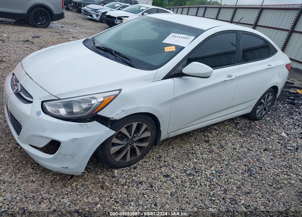 2017 HYUNDAI ACCENT VALUE EDITION VIN: KMHCT4AE8HU341507