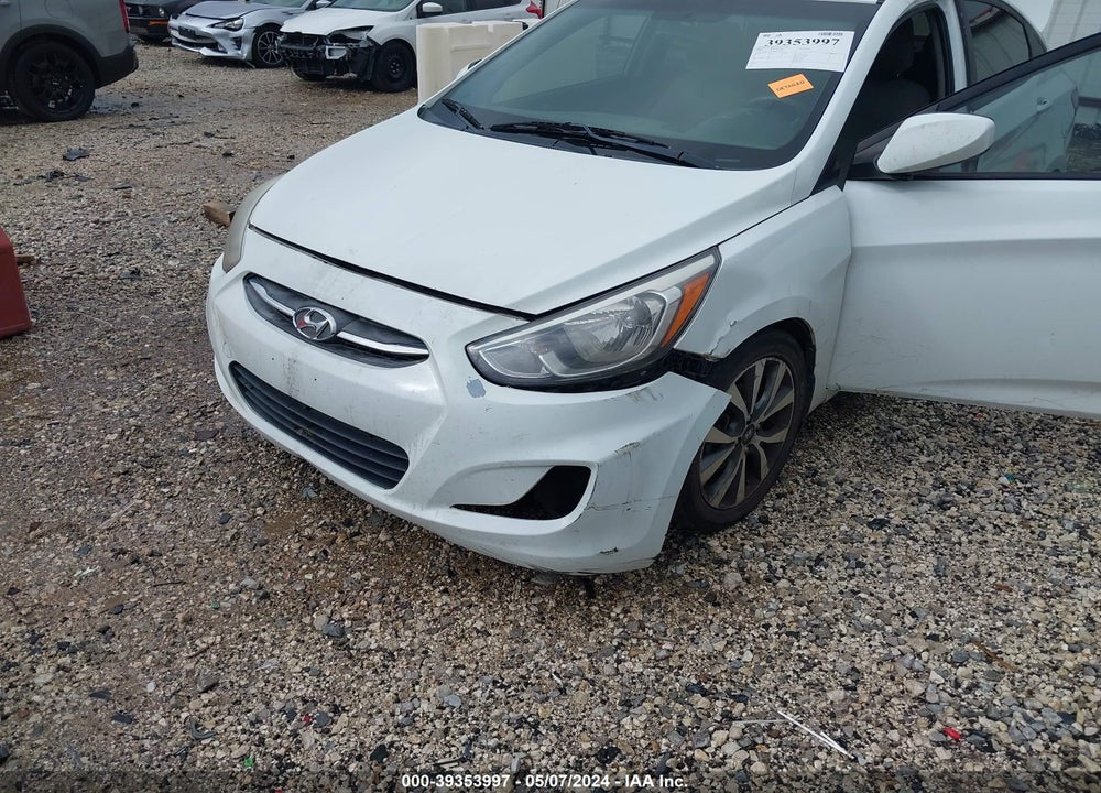 2017 HYUNDAI ACCENT VALUE EDITION VIN: KMHCT4AE8HU341507
