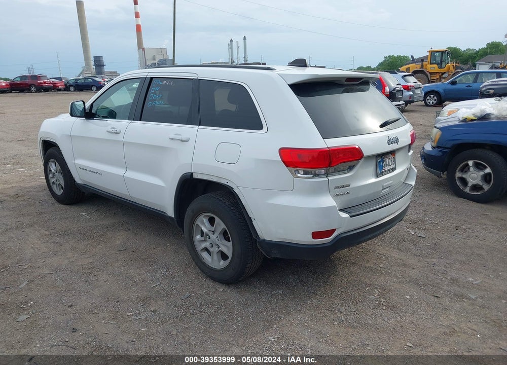 2016 JEEP GRAND CHEROKEE LAREDO VIN: 1C4RJFAG5GC304503
