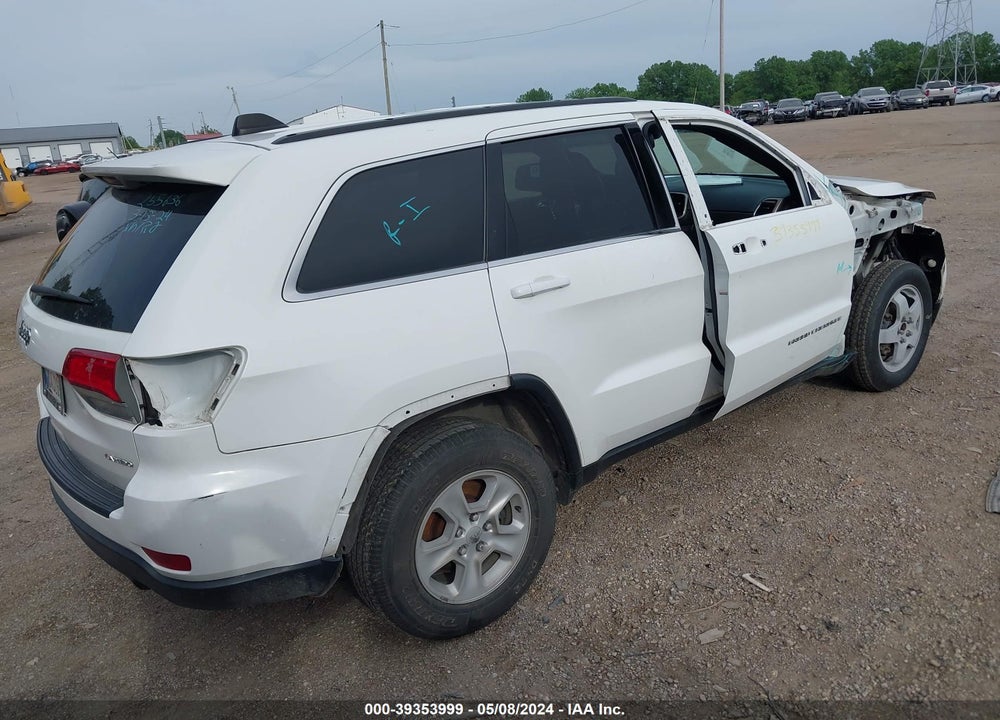 2016 JEEP GRAND CHEROKEE LAREDO VIN: 1C4RJFAG5GC304503