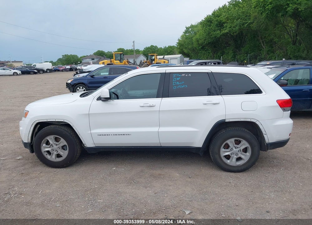 2016 JEEP GRAND CHEROKEE LAREDO VIN: 1C4RJFAG5GC304503