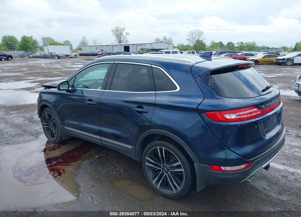 2017 LINCOLN MKC RESERVE VIN: 5LMTJ3DHXHUL02291