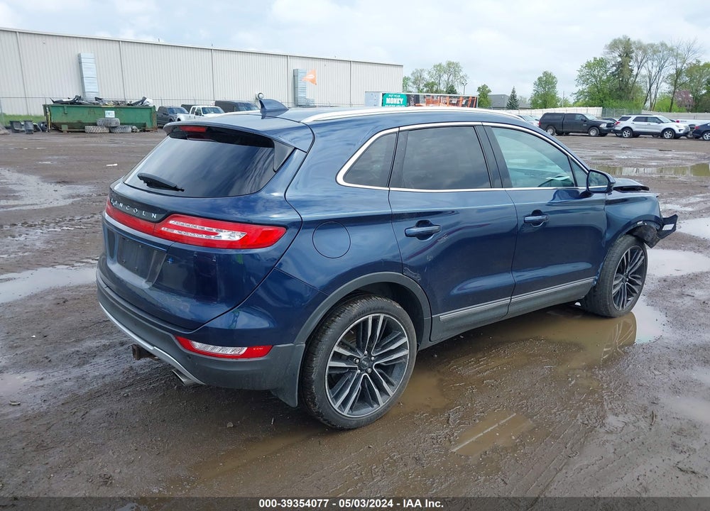 2017 LINCOLN MKC RESERVE VIN: 5LMTJ3DHXHUL02291