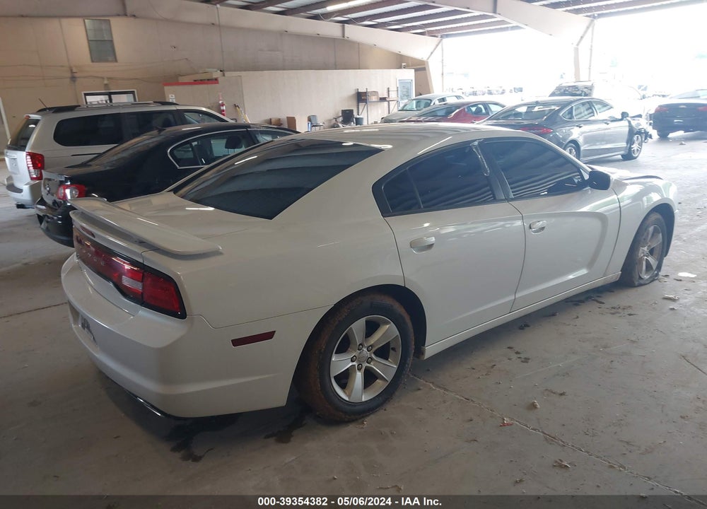 2014 DODGE CHARGER SE VIN: 2C3CDXBG7EH197910