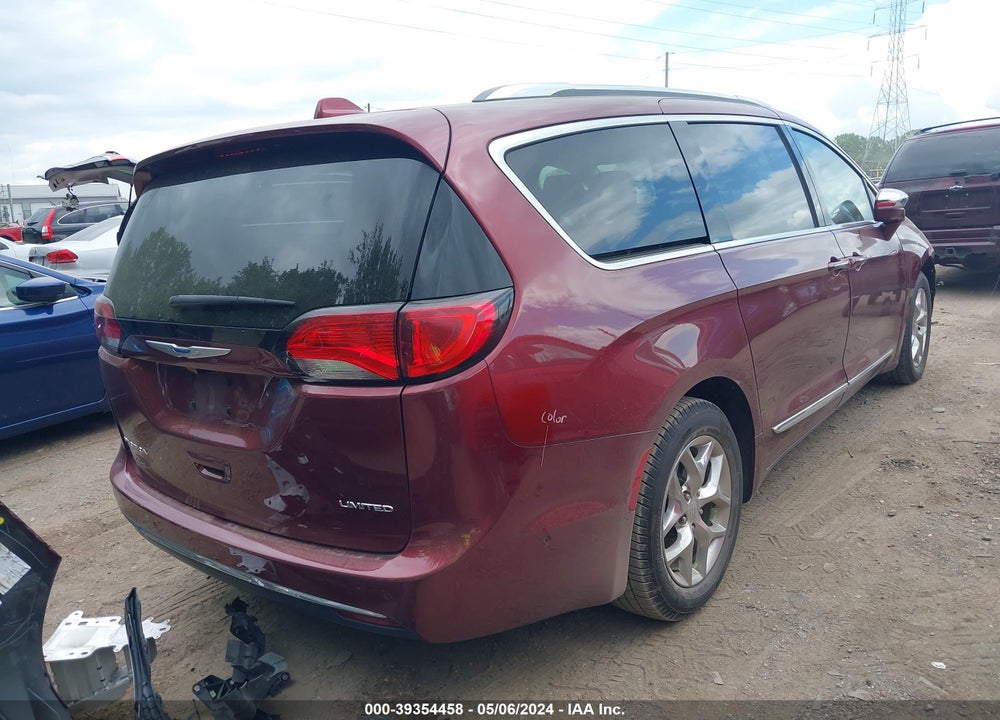 2018 CHRYSLER PACIFICA LIMITED VIN: 2C4RC1GG9JR247628