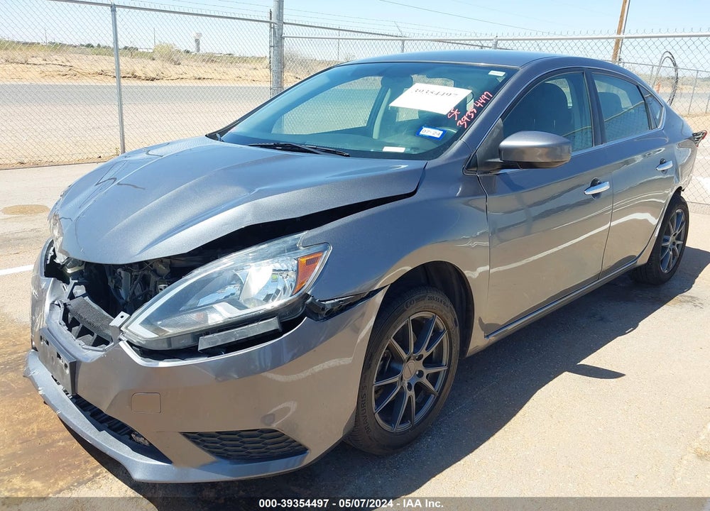 2019 NISSAN SENTRA S VIN: 3N1AB7APXKY204514