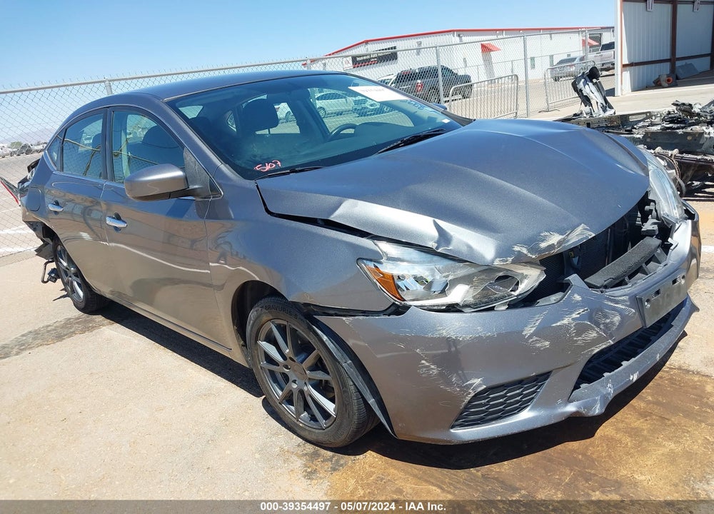 2019 NISSAN SENTRA S VIN: 3N1AB7APXKY204514