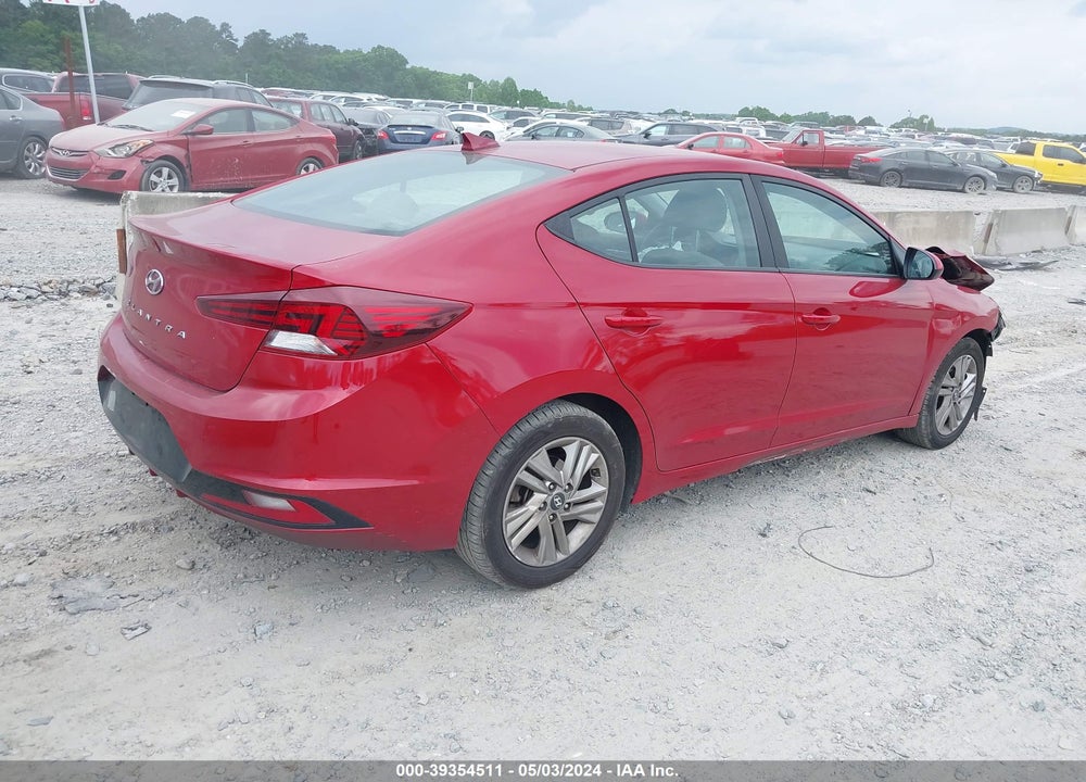 2019 HYUNDAI ELANTRA SEL VIN: KMHD84LF6KU768817