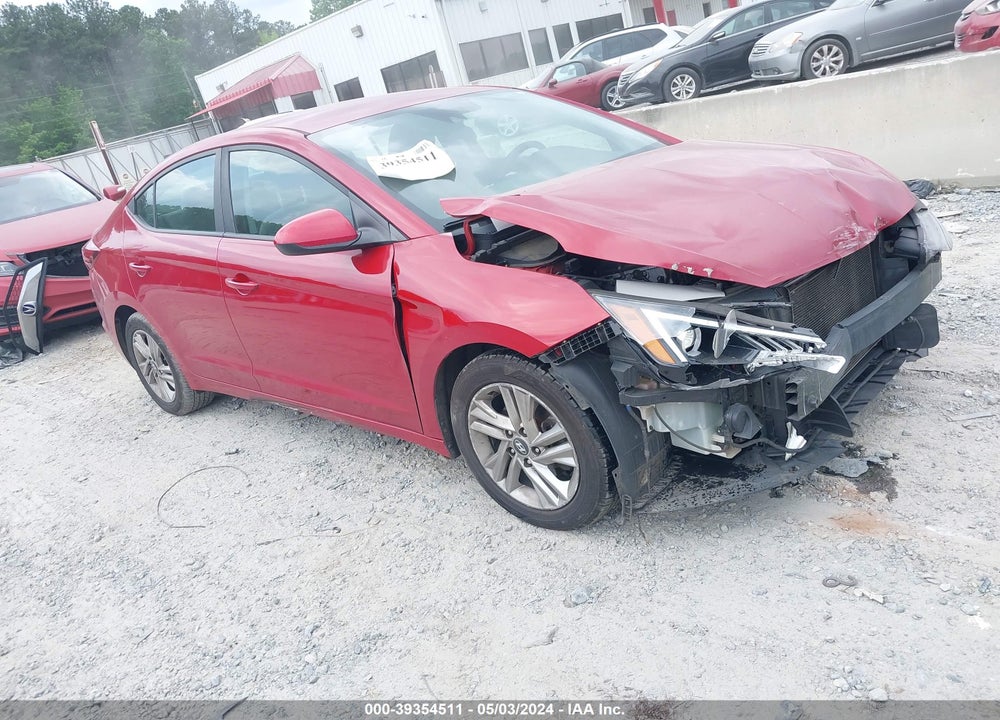 2019 HYUNDAI ELANTRA SEL VIN: KMHD84LF6KU768817