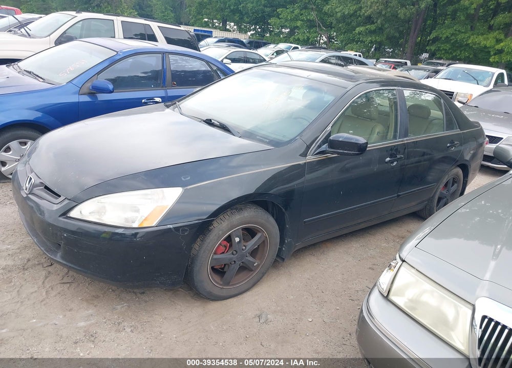 2003 HONDA ACCORD 2.4 EX VIN: 1HGCM566X3A020511
