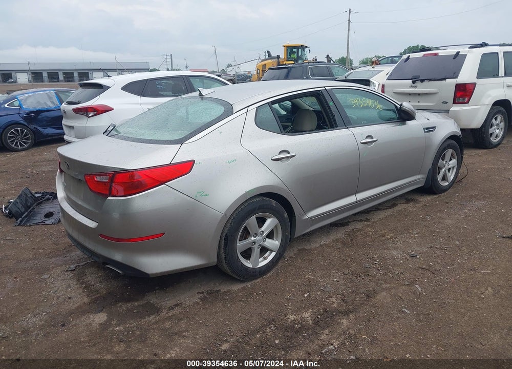 2015 KIA OPTIMA LX VIN: KNAGM4A78F5531025