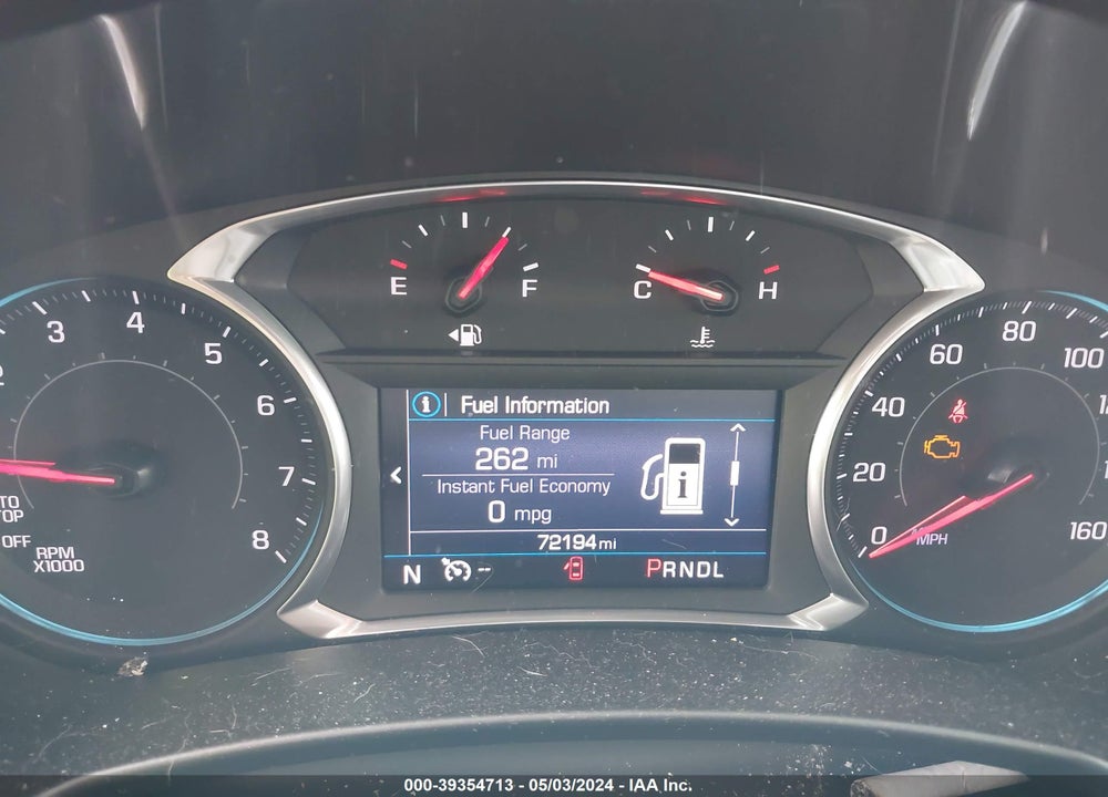 2019 CHEVROLET EQUINOX LT VIN: 2GNAXKEVXK6198698