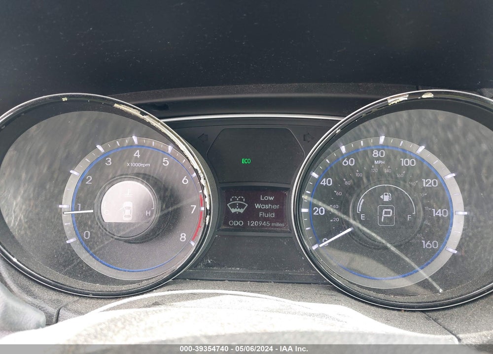 2013 HYUNDAI SONATA GLS VIN: 5NPEB4AC1DH692424