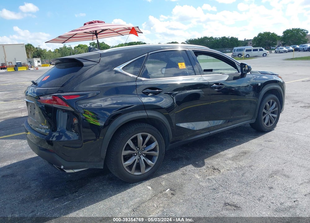 2016 LEXUS NX 200T F SPORT VIN: JTJYARBZ9G2036541