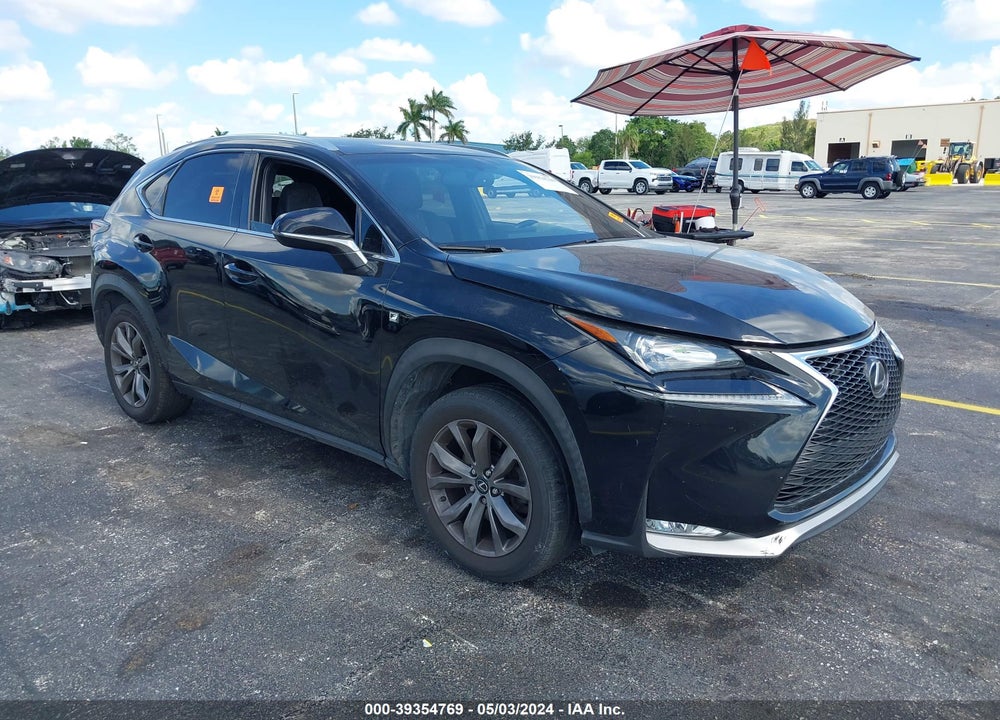 2016 LEXUS NX 200T F SPORT VIN: JTJYARBZ9G2036541