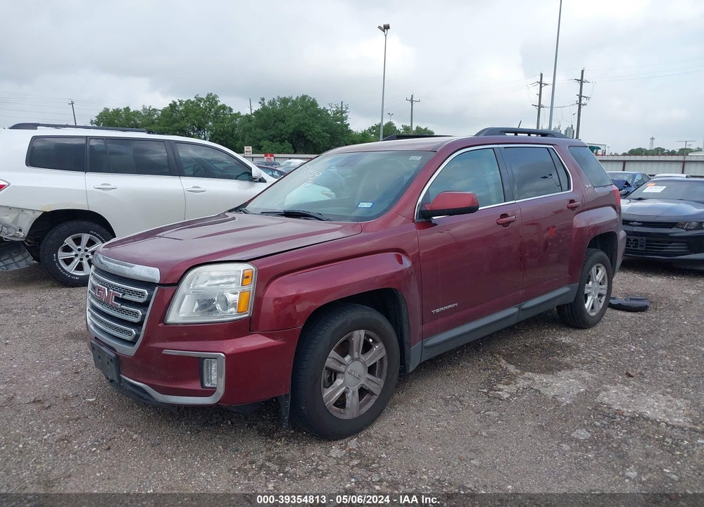 2016 GMC TERRAIN SLE-2 VIN: 2GKFLNE39G6166055