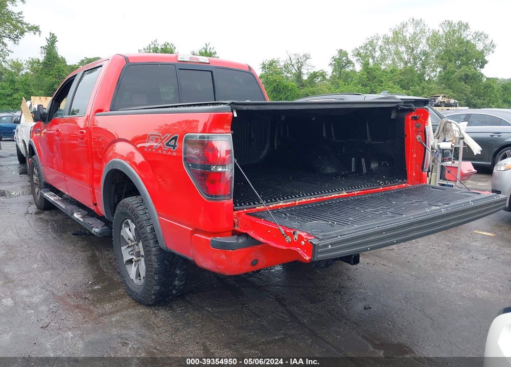 2012 FORD F-150 FX4 VIN: 1FTFW1EFXCFA24142