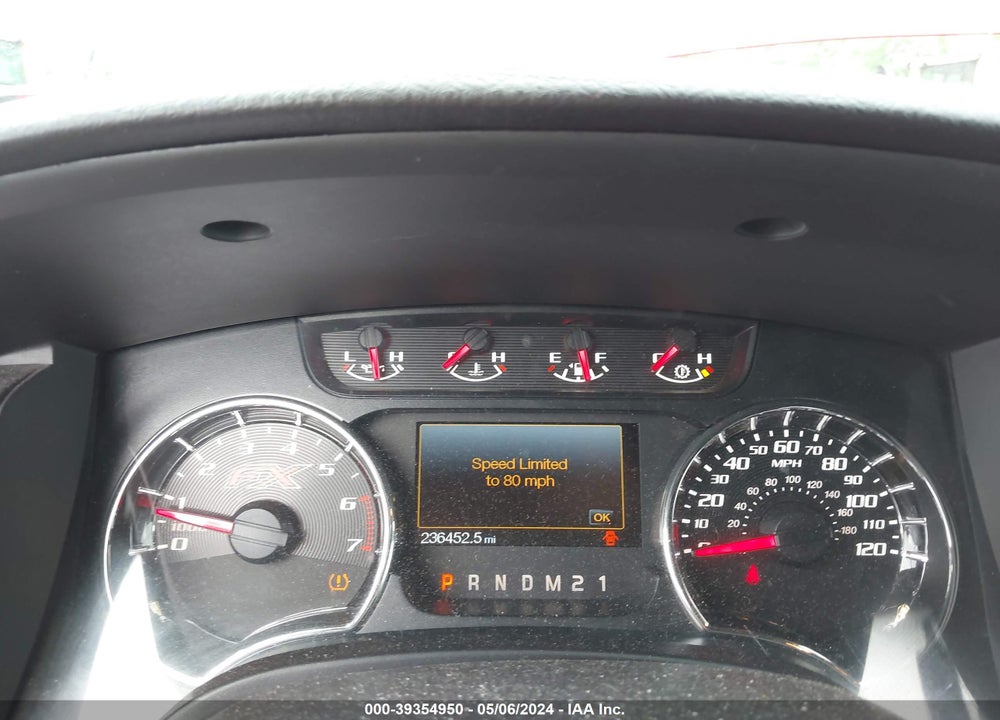 2012 FORD F-150 FX4 VIN: 1FTFW1EFXCFA24142