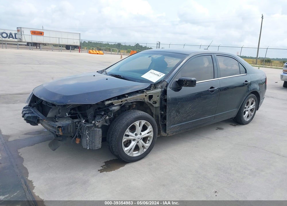 2012 FORD FUSION SE VIN: 3FAHP0HAXCR152051