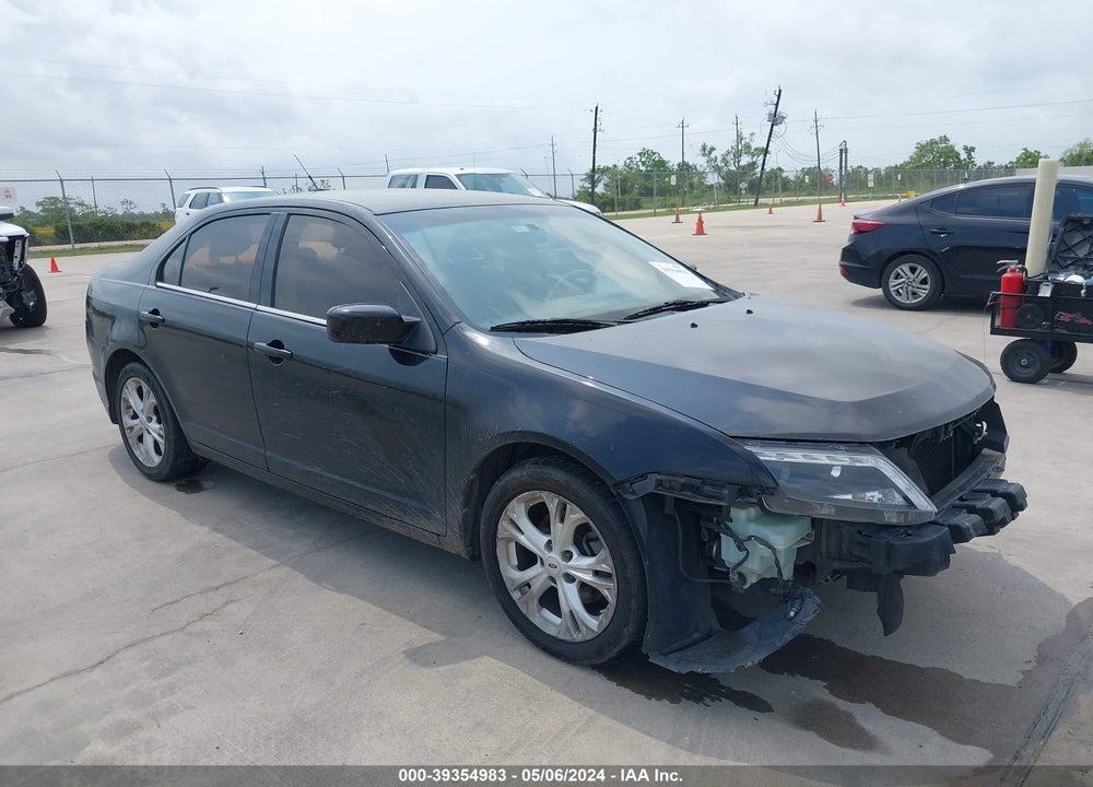 2012 FORD FUSION SE VIN: 3FAHP0HAXCR152051