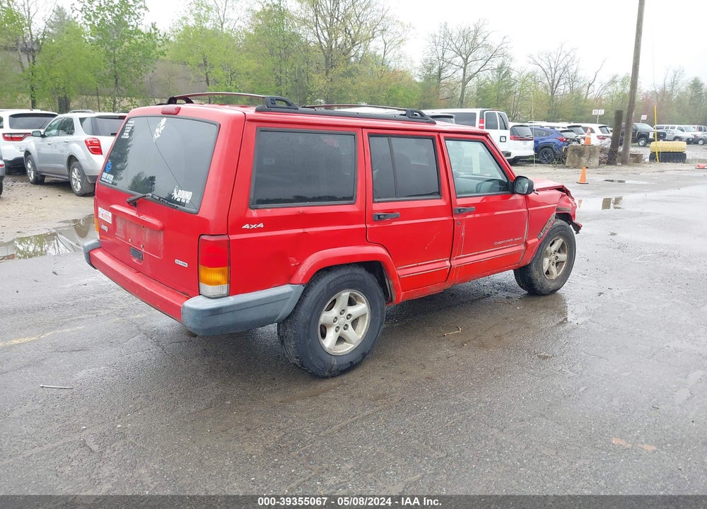2001 JEEP CHEROKEE SPORT VIN: 1J4FF48SX1L541914